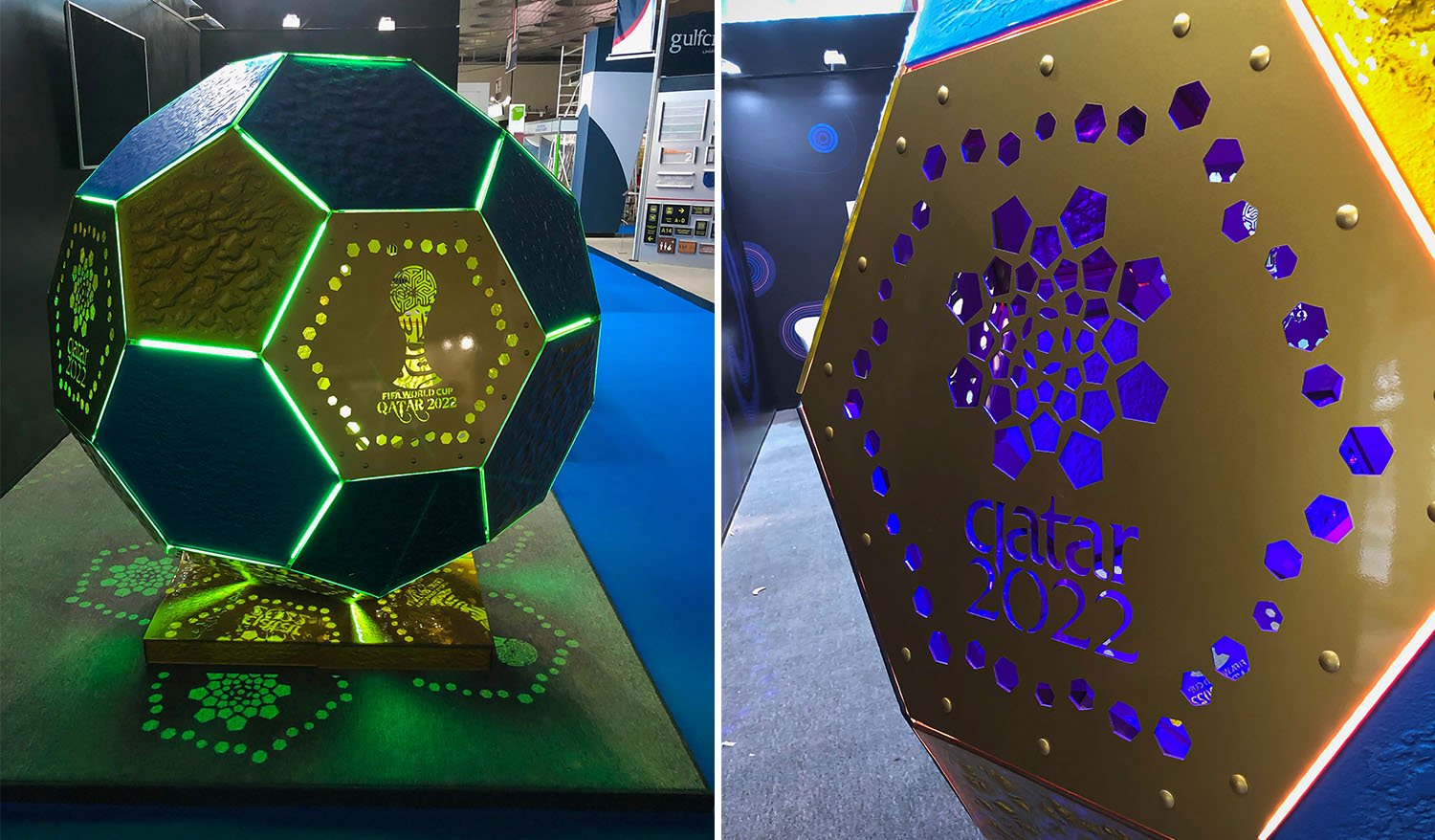 «Футбольный мяч» паблик-арт инсталляция - Фото №6