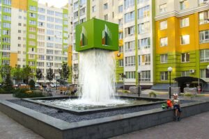 Динамический световой фонтан
