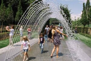 Фонтан «Водная арка» в парке «Новая Софиевка»