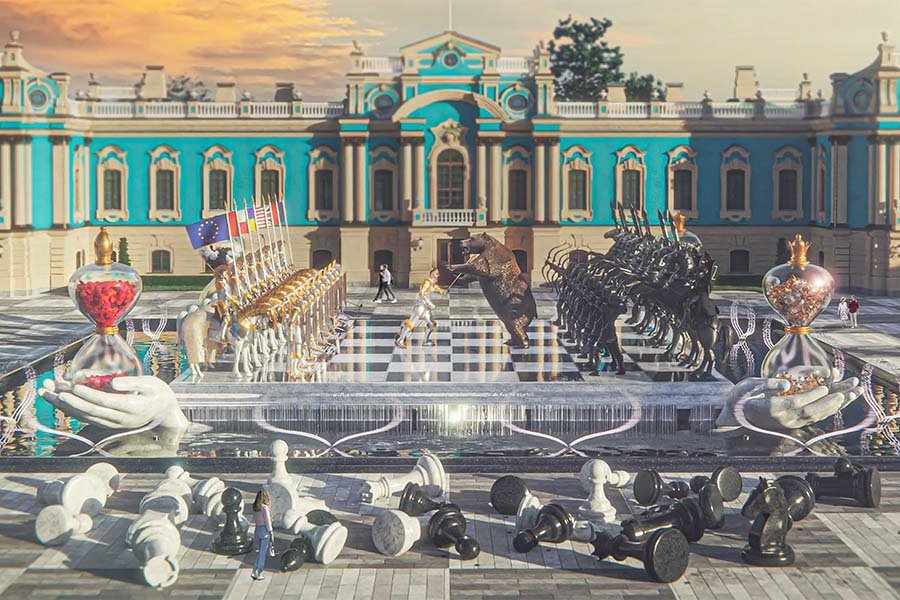 Інтерактивне водно-світлове шоу «Вічна гра»