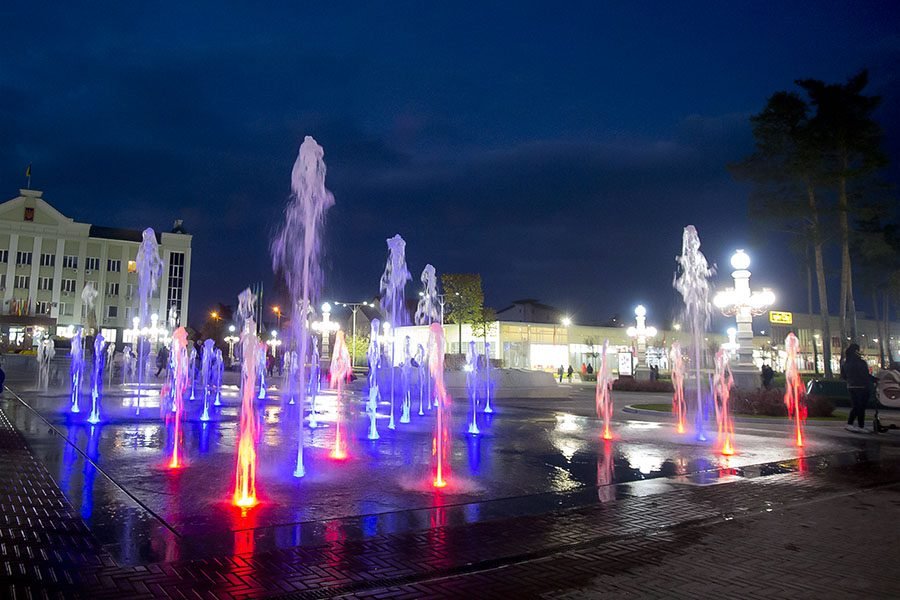 Сухой пешеходный фонтан в Ирпене - Фото №3