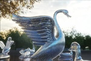 Концепт інтерактивного фонтану «Світ птахів»